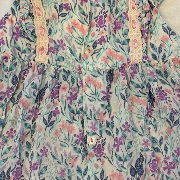 Hatley Floral Dress 18/24M - Picture 4 of 5